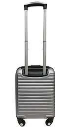 Валіза Easy Move 005 міні XS 40x30x20 см ABS пластик Срібний - мініатюра 6