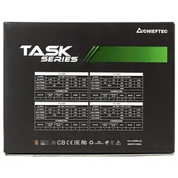 Блок живлення Chieftec 500W Task (TPS-500S) - мініатюра 9