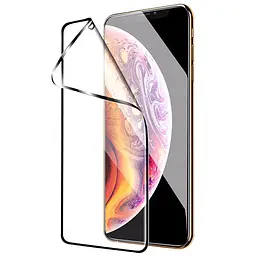 Захисна плівка Ceramics Pro 3D (тех.пак) для Apple iPhone 12 Pro Max (6.7) Чорний - мініатюра 3