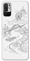 TPU чохол Demsky Dnipro spirit для Xiaomi Redmi Note 10 5G