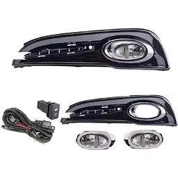 Протитуманні фари Honda Civic 2013-2015 H11-12V 55W з проводкою Комплект (HD-623)