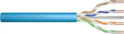Кабель Digitus CAT 6A U-UTP, 305m, AWG 23/1, LSZH, блакитний