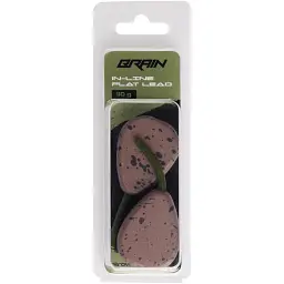 Грузило Brain In-Line Flat Lead 110g 2шт/уп Brown - мініатюра 2