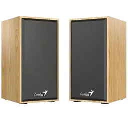 Колонки 2.0 Genius SP-HF180, Pine Wood, 6 Вт (2 x 3 Вт), 3.5 мм, МДФ, живлення від USB, керування ззаду - мініатюра 3