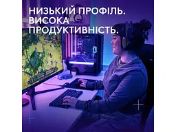 Клавіатура Logitech G515 LIGHTSPEED TKL Wireless Gaming Keyboard Black (920-014075) - мініатюра 2