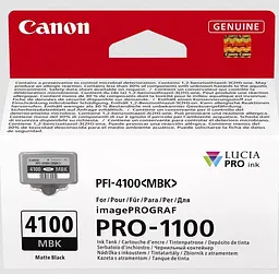 Картридж струменевий PFI-4100 imagePROGRAF PRO-1100 Matte Black Canon teh0015026 - мініатюра 2