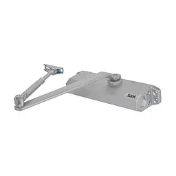 Дверний доводчик Dortec DT-516H Silver з фіксацією дверей у відчиненому положенні (63-00006)