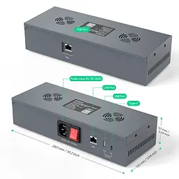 POE инжектор EDUP EP-SK0078 для Starlink Gen 3 200W (19875) - миниатюра 2