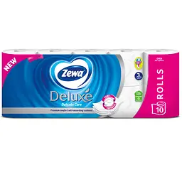 Туалетний папір Zewa Deluxe, тришаровий, 10 рулонів - мініатюра 2
