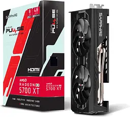 Відеокарта Sapphire AMD Radeon RX 5700 XT 8Gb Pulse BE (11293-09) (GDDR6, 256 bit, PCI-E v4.0 x16) Б/в - мініатюра 6