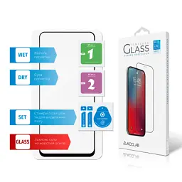 Скло захисне ACCLAB Full Glue Honor X8A Black (1283126591204) - мініатюра 7