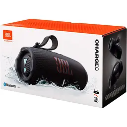 Портативна акустика JBL Charge 6 Black (JBLCHARGE6BLK) - мініатюра 11