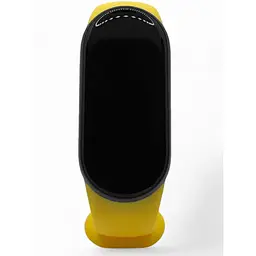 Силіконовий ремінець BeCover для Xiaomi Mi Smart Band 9 Yellow (711957) - мініатюра 4