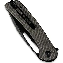 Ніж складаний туристичний Sencut Honoris, (8.8 см) 9Cr18MoV/Micarta сірий - мініатюра 5