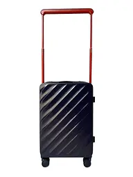 Валіза Milano bag 015 колір темно-синій розмір маленький S - мініатюра 6