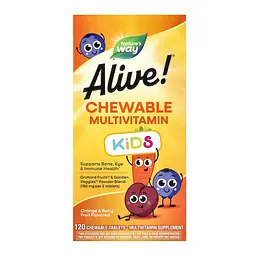 Мультивітаміни для дітей, Kids Chewable Multivitamin - 120 tabs Orange and Berry