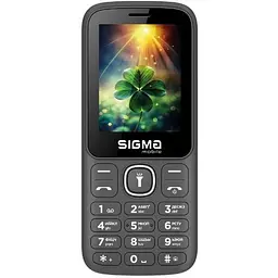 Мобільний телефон Sigma X-Style 242 Lucky Grey UA UCRF