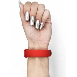 Силіконовий ремінець BeCover для Xiaomi Mi Smart Band 9 Red (711954) - мініатюра 4