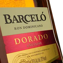 Ром Barcelo Dorado Anejado 37.5% 0.7 л - мініатюра 3