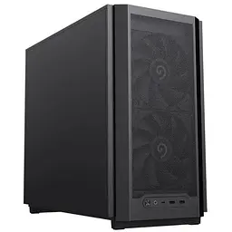 Корпус GameMax F36 Dark, чорний, без БЖ, Mini Tower, Micro ATX / Mini ITX, Type-C / 2xUSB 3.0, макс. CPU - 169 мм / VGA - 350 мм,