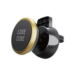 Тримач автомобільний Luxe Cube магнітний Чорний (8886668686204)