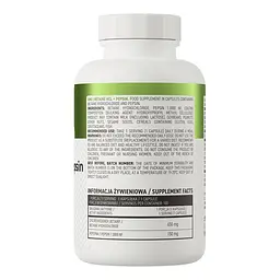 Натуральна добавка OstroVit Betaine HCl + Pepsin, 100 капсул - мініатюра 2