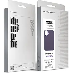 Чохол до мобільного телефона Armorstandart ICON2 MagCase Apple iPhone 17 Purple Fog (ARM88991) - мініатюра 2