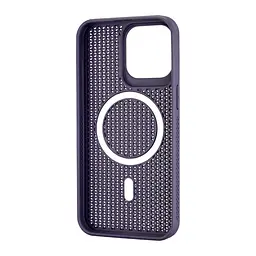 Чохол Silicone Cooling Сase with MagSafe iPhone 15 Pro Max Purple - мініатюра 3