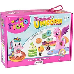 Набір для творчості STRATEG Містер тісто Magical Unicorn українською мовою 41021
