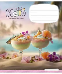 Зошит загальний Школярик Cute things у лінію 24 аркушів 25 шт. (024-3359L) - мініатюра 3