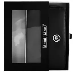 Гаманець жіночий шкіряний Semi Line RFID Black (P8271-0) - мініатюра 3