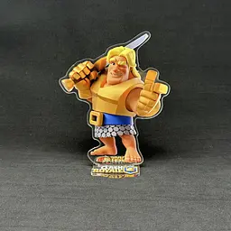 Акрилова колекційна фігурка Clash of Clans, Clash Royale Золотий лицар 15 см - мініатюра 2