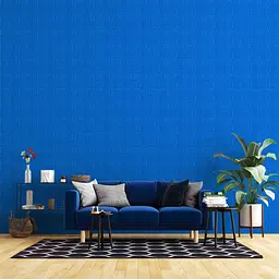Самоклеюча декоративна 3D панель Loft Expert цегла синє небо 700x770x5 мм - мініатюра 4