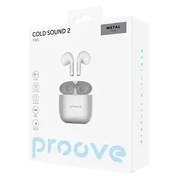 Бездротові навушники Proove Cold Sound 2 TWS сіро-чорні (55756 gray/black) - мініатюра 2