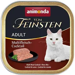 Вологий корм Animonda Vom Feinsten для котів мультим'ясний коктейль 100 г