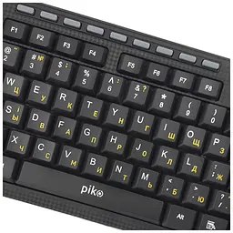 Клавіатура Piko KB-108 USB Black (1283126467103) - мініатюра 2