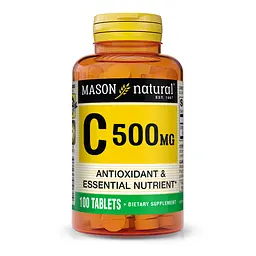 Вітаміни та мінерали Mason Natural Vitamin C 500 mg, 100 таблеток