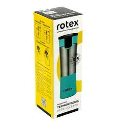 Термокружка Rotex RСTB-310/3-500 500 мл бірюзовий - мініатюра 4