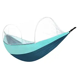 Гамак із антимоскідною сіткою Xiaomi ZaoFeng HW070202 (270 x140 cm) Бірюзовий - мініатюра 9