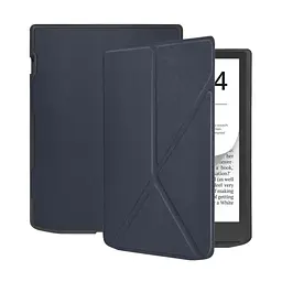 Чохол до електронної книги BeCover Ultra Slim Origami PocketBook 743G InkPad 4/InkPad Color 2/InkPad Color 3 (7.8") Deep Blue (713083) - мініатюра 3