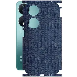 Защитная пленка StatusSKIN для Honor X7b Корпус Винил Соты синие