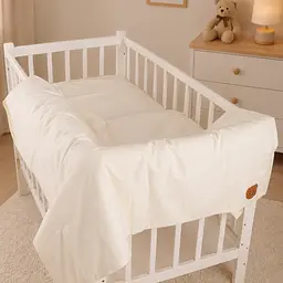 Дитяча постільна білизна MIRSON BABY Poplin Edition Teddy Bear Milky White 110х160см (2200013085942) - мініатюра 9