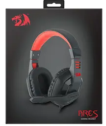 Гарнітура Redragon Ares Червоний + Чорний 2 м (78343) - мініатюра 9