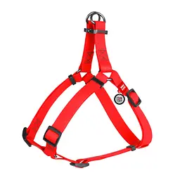 Шлея для собак водостійка Waudog Waterproof, з QR-паспортом, металева пряжка-фастекс, L, Ш 25 мм, Д 60-90 см (4823089319315)