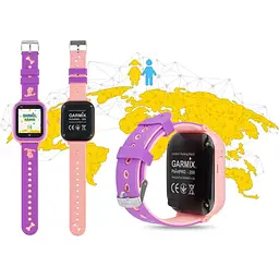 Smart Watch GARMIX PointPRO-200 4G/GPS/WIFI/VIDEO CALL PINK UA UCRF - мініатюра 4