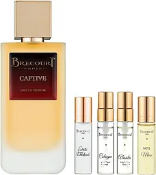 Оригінал Набір Brecourt Captive (edp 100ml + 5ml absolu + 5ml col + 2 х 7ml) - мініатюра 2