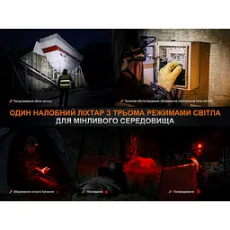 Ліхтар налобний Fenix HM75R SE - мініатюра 8
