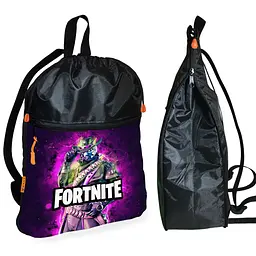 Рюкзак-мішок для школи Fortnite дитяча сумка для взуття та спортивного одягу (01459)