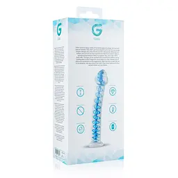 Скляний дилдо Gildo Glass Dildo No. 4 - мініатюра 5