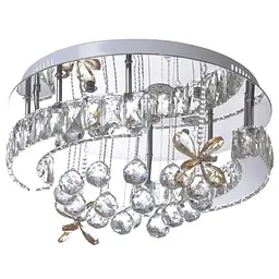 Люстра стельова Brille з пультом LED 48W WW+NW+CW CH (BR-989C/1) - мініатюра 2